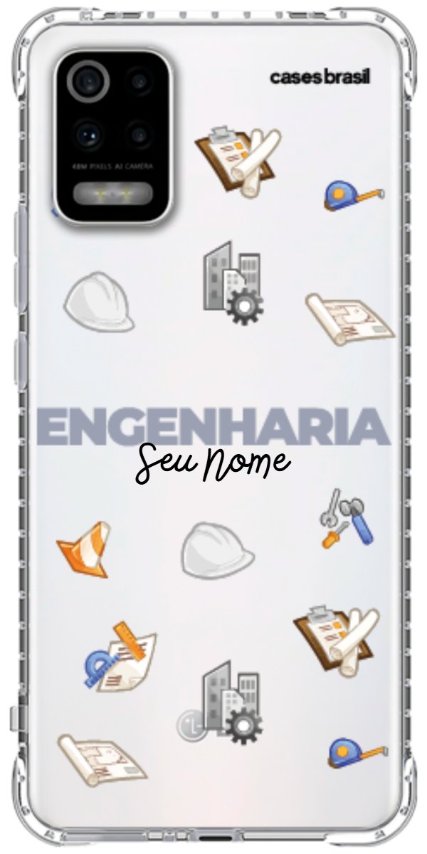 Capinha para celular Engenharia - Profissão Com Nome
