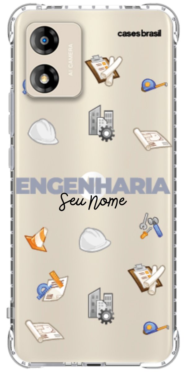 Capinha para celular Engenharia - Profissão Com Nome