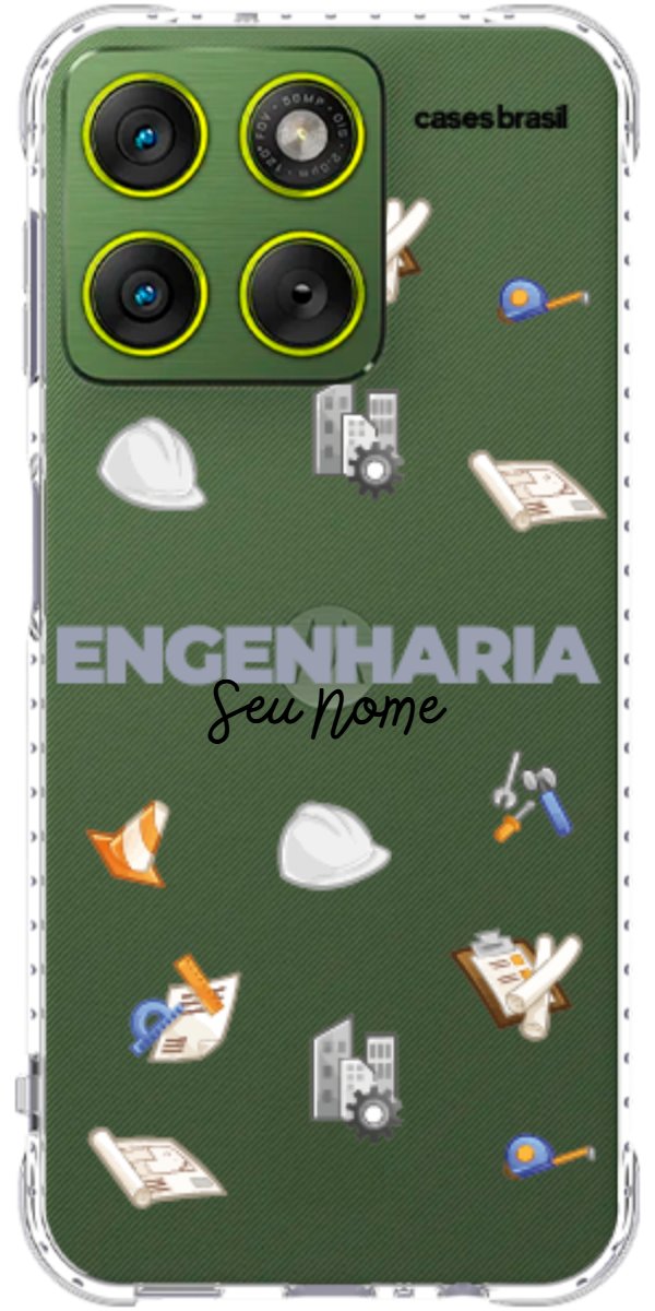 Capinha para celular Engenharia - Profissão Com Nome