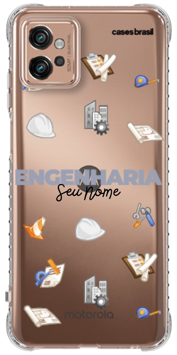 Capinha para celular Engenharia - Profissão Com Nome