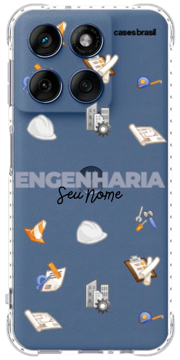Capinha para celular Engenharia - Profissão Com Nome
