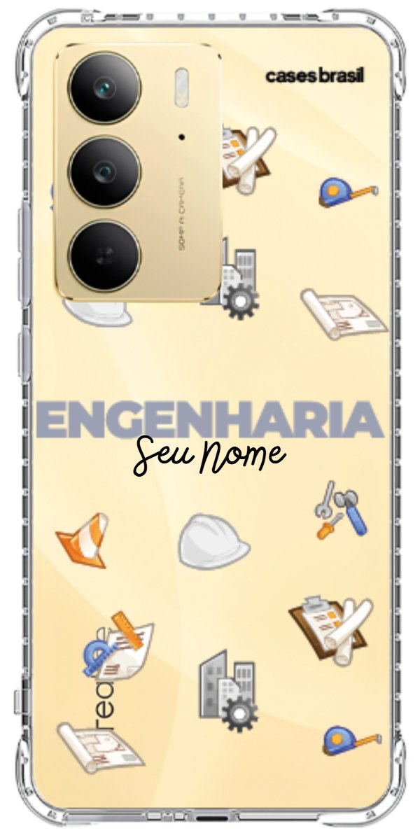 Capinha para celular Engenharia - Profissão Com Nome