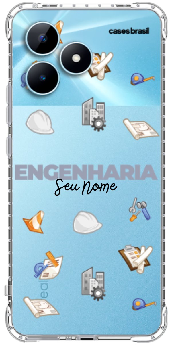 Capinha para celular Engenharia - Profissão Com Nome
