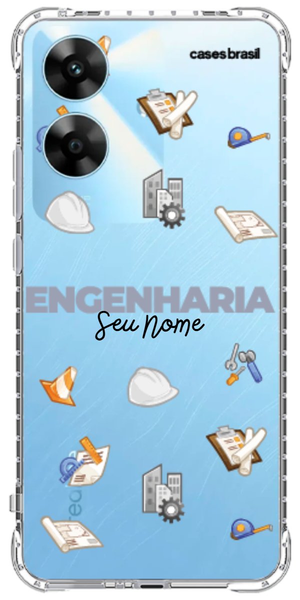 Capinha para celular Engenharia - Profissão Com Nome