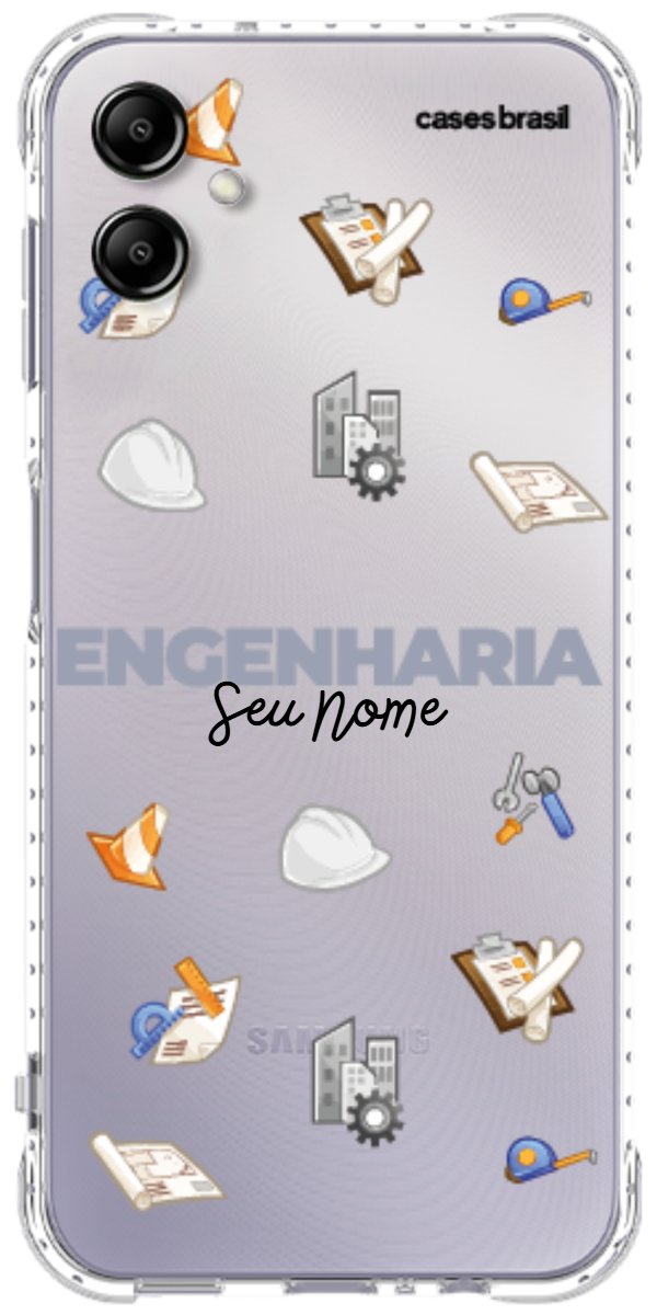 Capinha para celular Engenharia - Profissão Com Nome