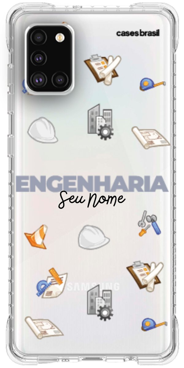 Capinha para celular Engenharia - Profissão Com Nome