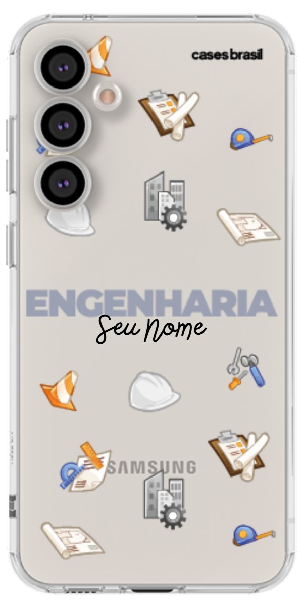 Capinha para celular Engenharia - Profissão Com Nome
