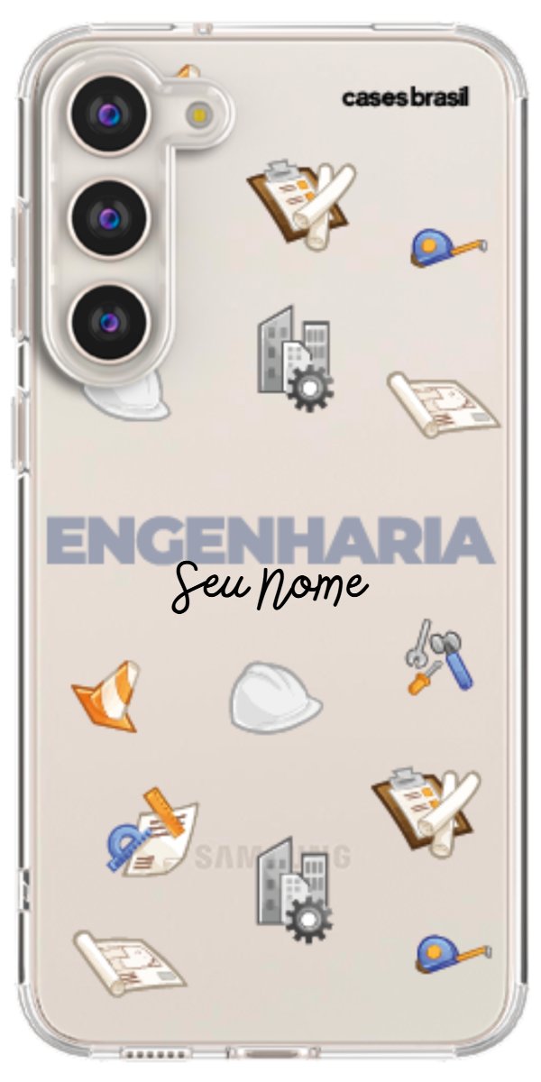 Capinha para celular Engenharia - Profissão Com Nome