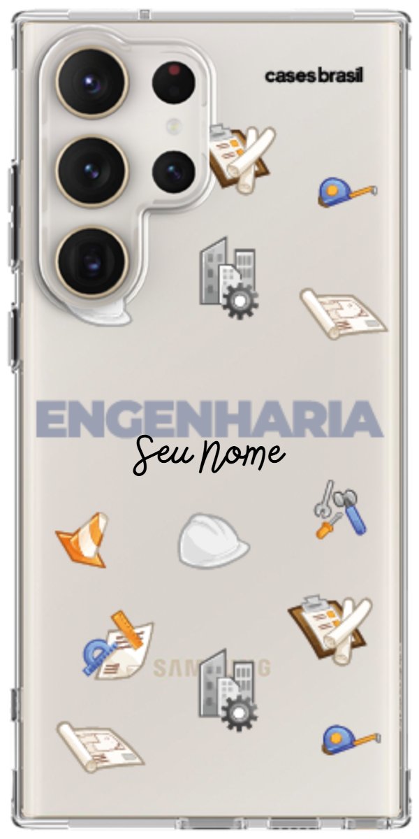 Capinha para celular Engenharia - Profissão Com Nome