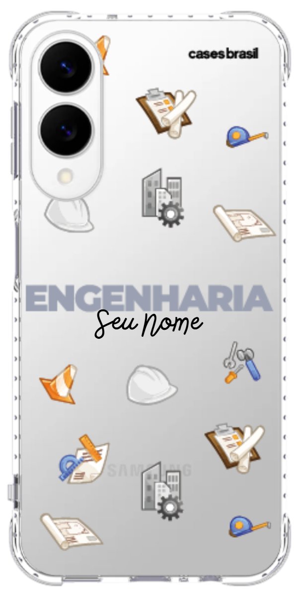 Capinha para celular Engenharia - Profissão Com Nome