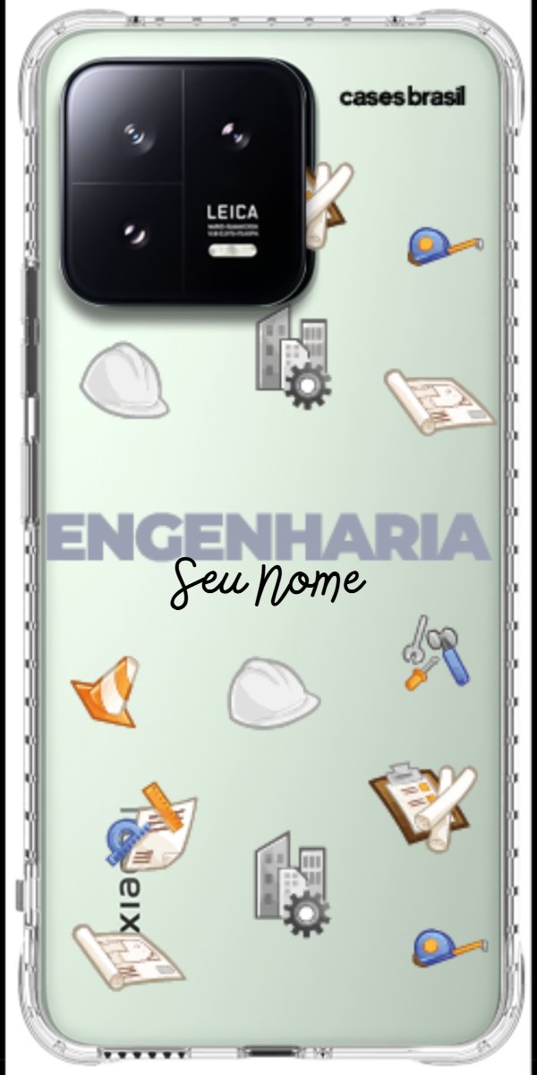 Capinha para celular Engenharia - Profissão Com Nome