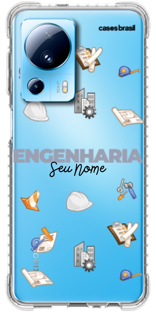 Capinha para celular Engenharia - Profissão Com Nome