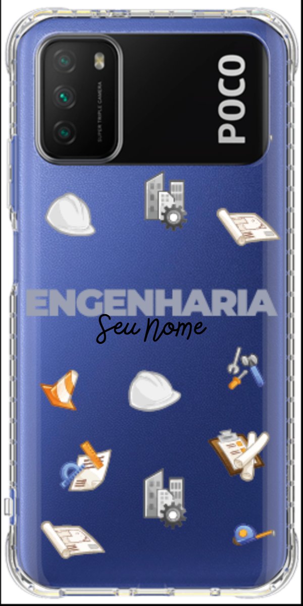 Capinha para celular Engenharia - Profissão Com Nome