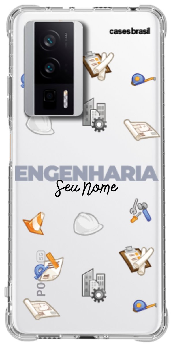 Capinha para celular Engenharia - Profissão Com Nome
