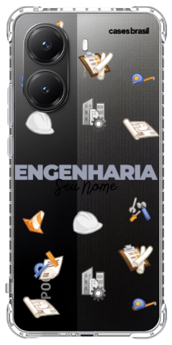 Capinha para celular Engenharia - Profissão Com Nome