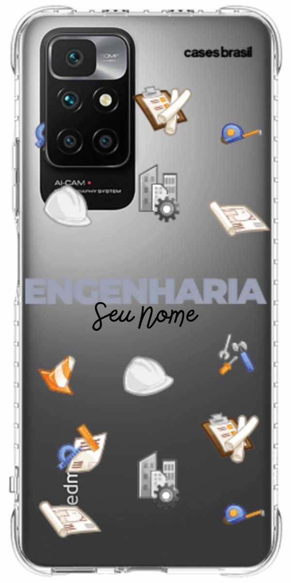 Capinha para celular Engenharia - Profissão Com Nome