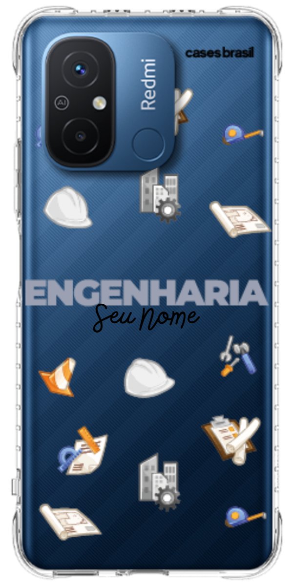 Capinha para celular Engenharia - Profissão Com Nome