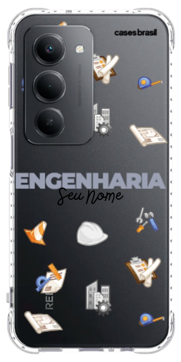 Capinha para celular Engenharia - Profissão Com Nome