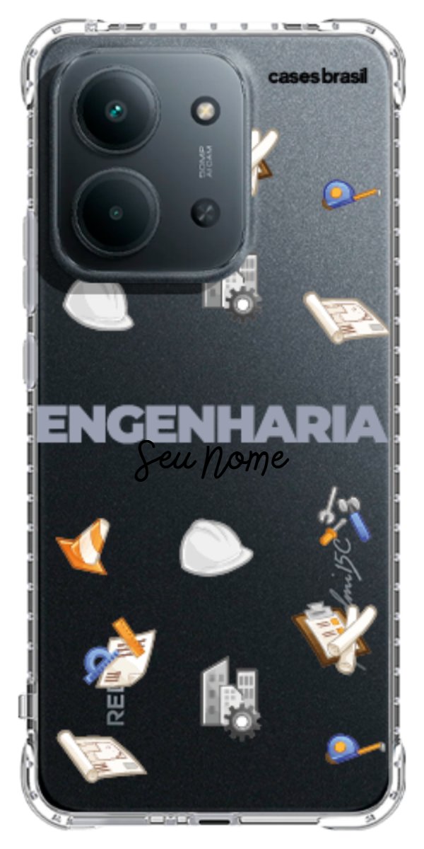 Capinha para celular Engenharia - Profissão Com Nome