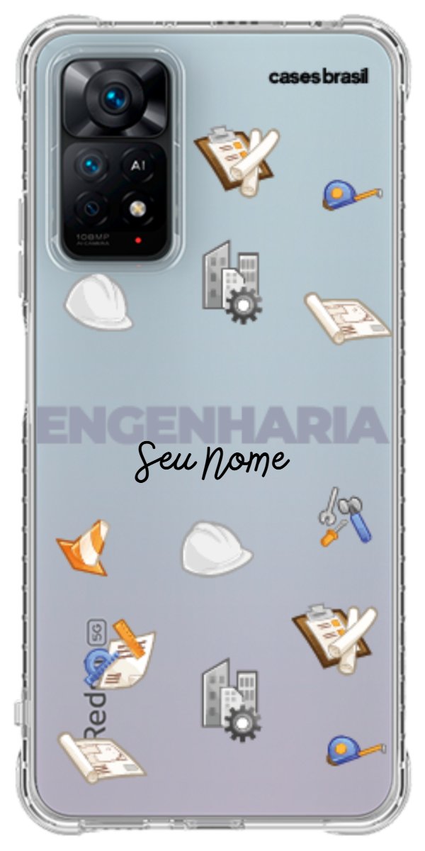 Capinha para celular Engenharia - Profissão Com Nome