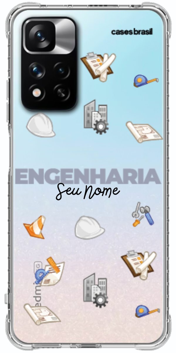 Capinha para celular Engenharia - Profissão Com Nome