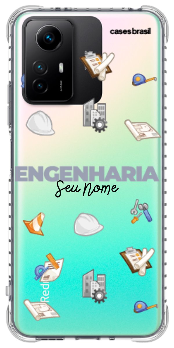 Capinha para celular Engenharia - Profissão Com Nome