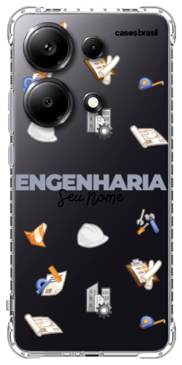 Capinha para celular Engenharia - Profissão Com Nome