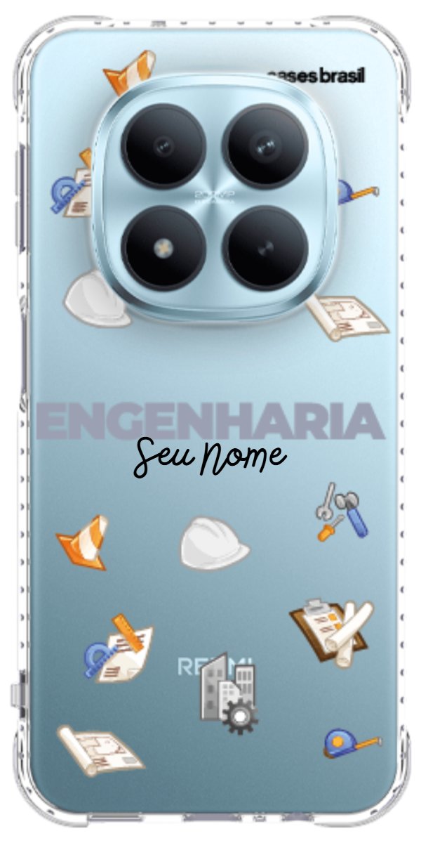 Capinha para celular Engenharia - Profissão Com Nome