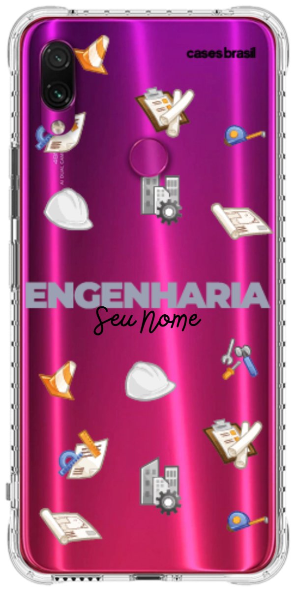 Capinha para celular Engenharia - Profissão Com Nome