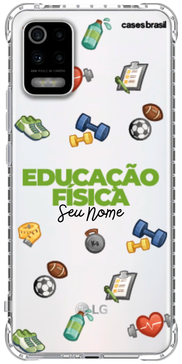 Capinha para celular Educação Física - Profissão Com Nome