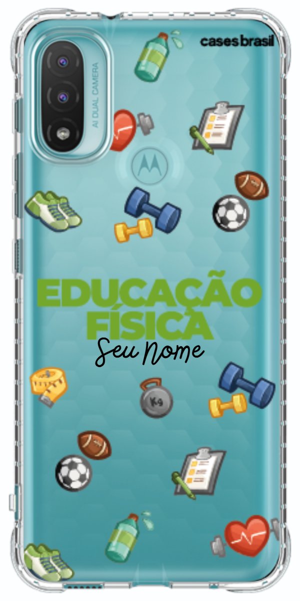 Capinha para celular Educação Física - Profissão Com Nome