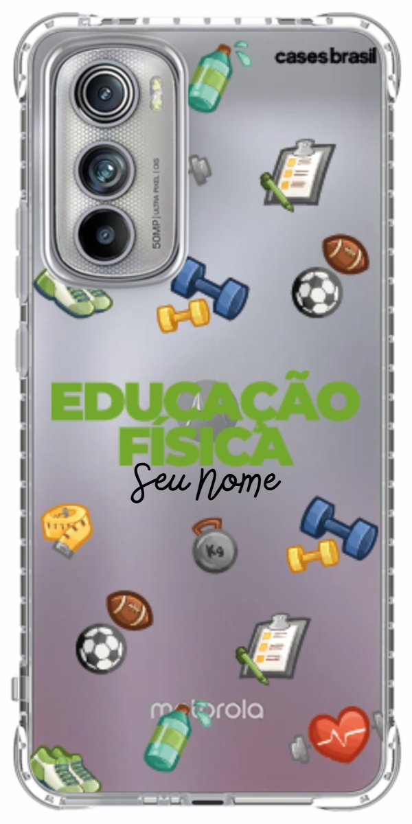 Capinha para celular Educação Física - Profissão Com Nome