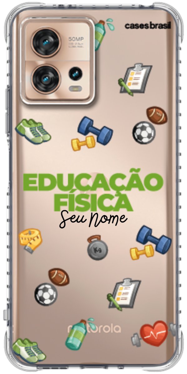 Capinha para celular Educação Física - Profissão Com Nome