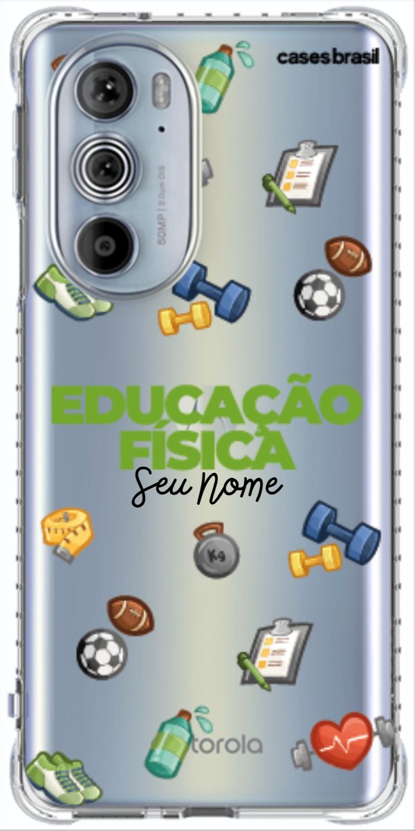 Capinha para celular Educação Física - Profissão Com Nome