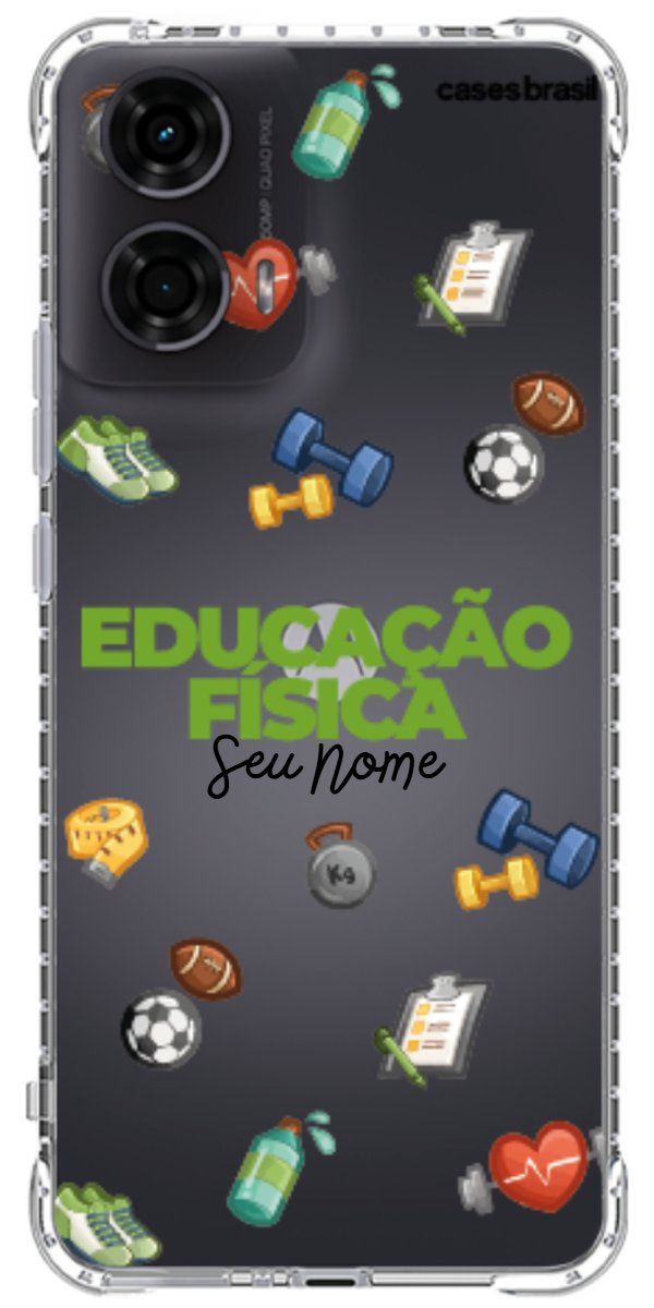 Capinha para celular Educação Física - Profissão Com Nome