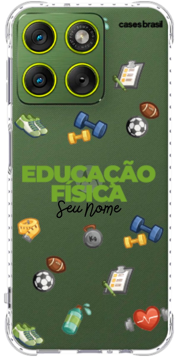 Capinha para celular Educação Física - Profissão Com Nome