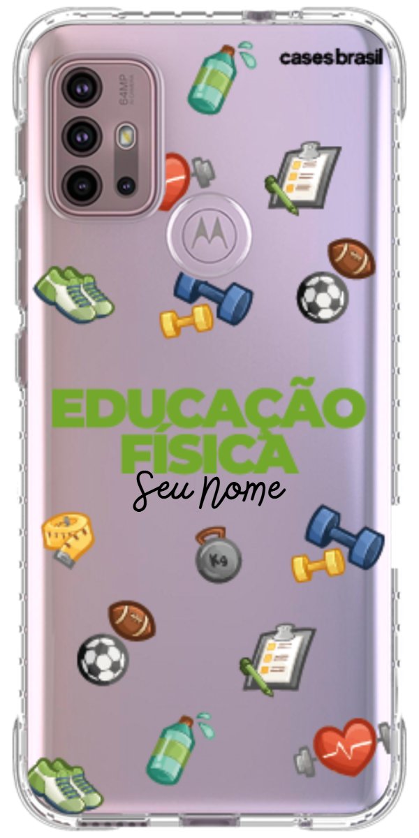 Capinha para celular Educação Física - Profissão Com Nome