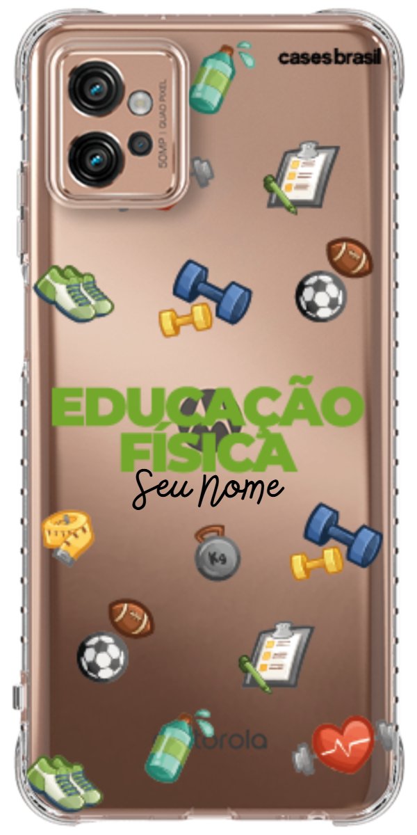 Capinha para celular Educação Física - Profissão Com Nome