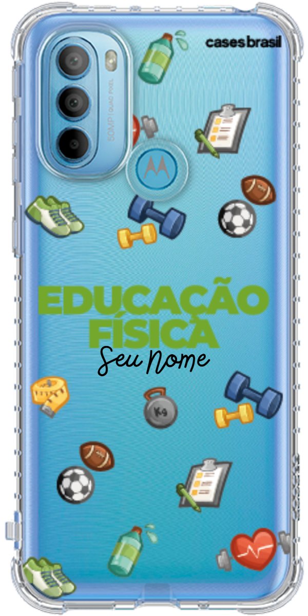 Capinha para celular Educação Física - Profissão Com Nome