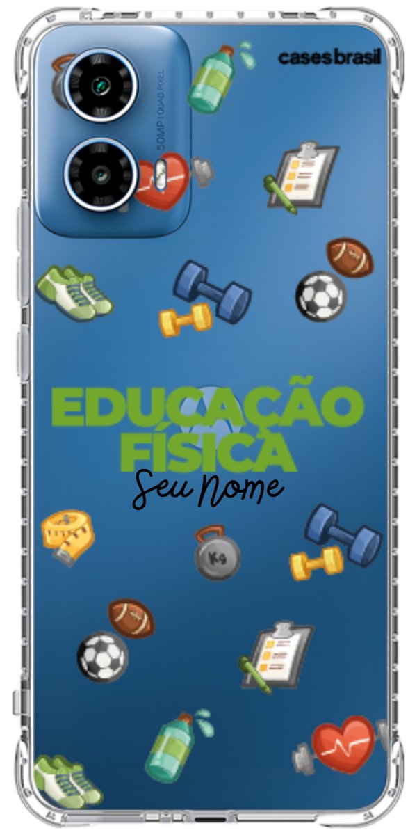 Capinha para celular Educação Física - Profissão Com Nome