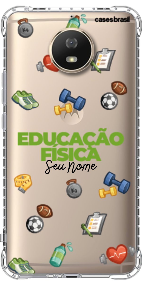 Capinha para celular Educação Física - Profissão Com Nome