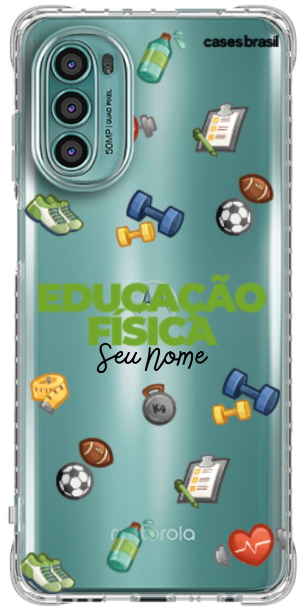 Capinha para celular Educação Física - Profissão Com Nome
