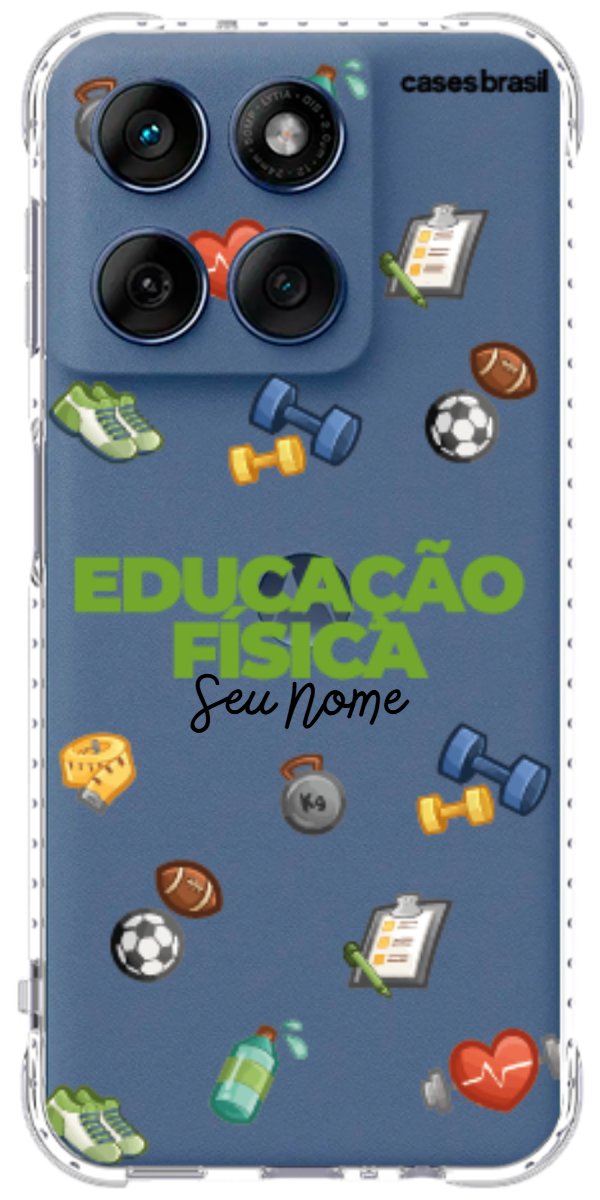 Capinha para celular Educação Física - Profissão Com Nome