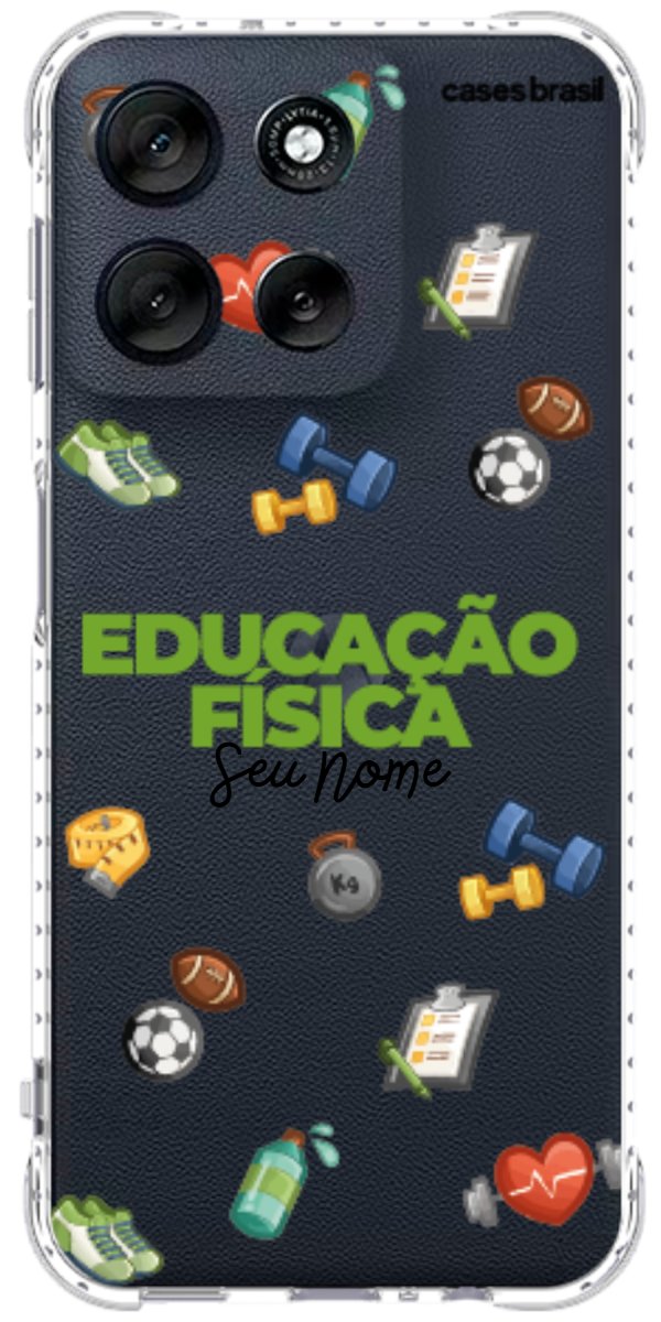 Capinha para celular Educação Física - Profissão Com Nome