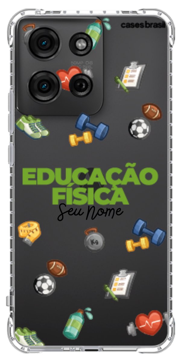 Capinha para celular Educação Física - Profissão Com Nome