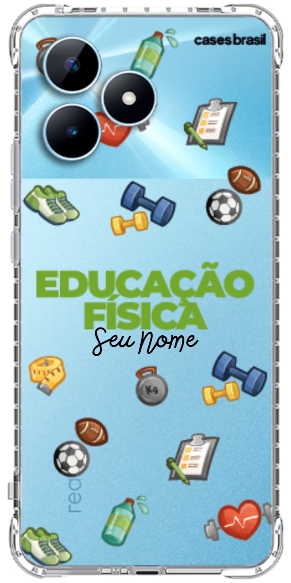 Capinha para celular Educação Física - Profissão Com Nome