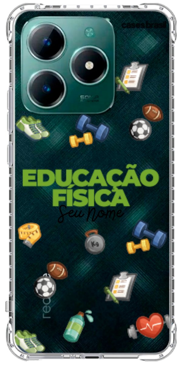 Capinha para celular Educação Física - Profissão Com Nome