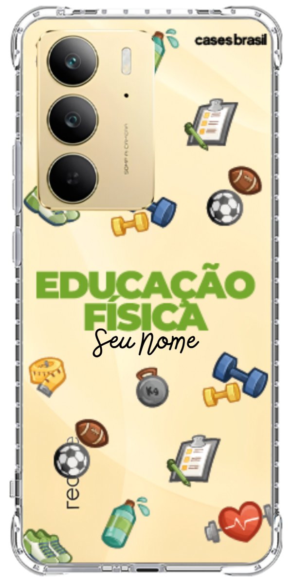 Capinha para celular Educação Física - Profissão Com Nome