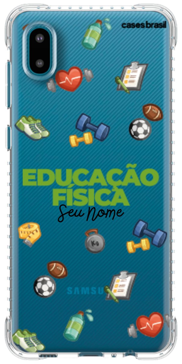 Capinha para celular Educação Física - Profissão Com Nome