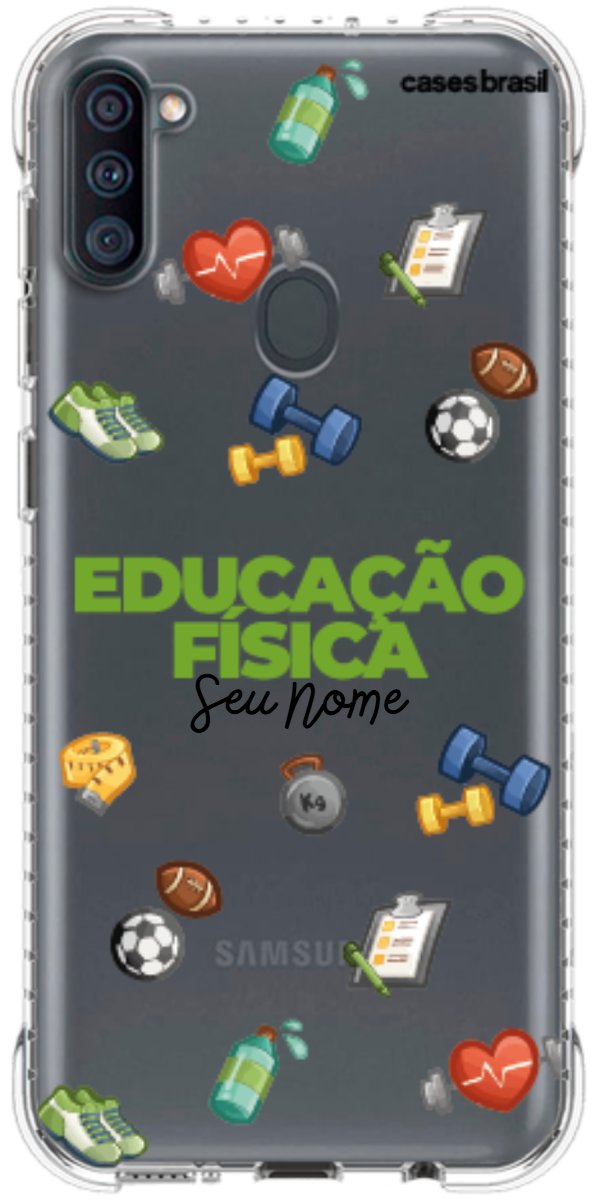 Capinha para celular Educação Física - Profissão Com Nome